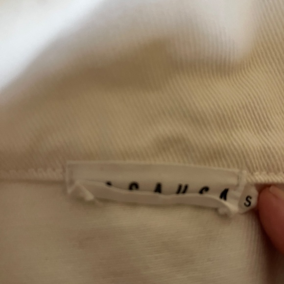 Lacausa Cassidy Jacket, White / Cream, size S (oversized) - Picture 7 of 10